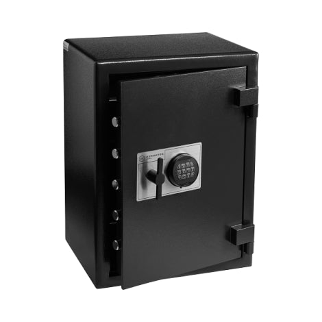Dominator Safes HS-4C Big Red 3 wheel combination lock 1