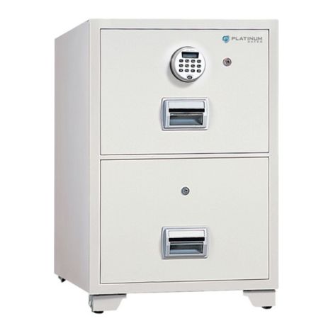 Platinum FG2 Fire Guard Filing Cabinet Safe 1