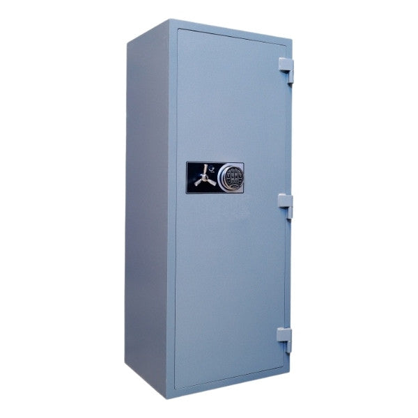 Secuguard SD4K drug safe closed front view with Ross 700 key lock