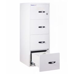 ChubbSafes Fire File 4 Drawer 25" Fire Resistant Filing Cabinet