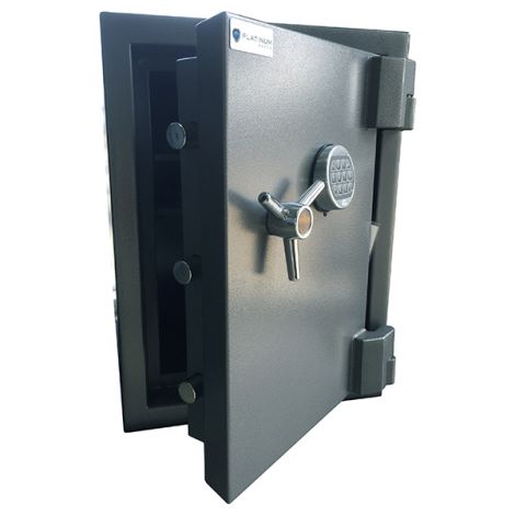 Platinum BO2 Grade 1 TDR Burglar & Fire Resistant Safe door open