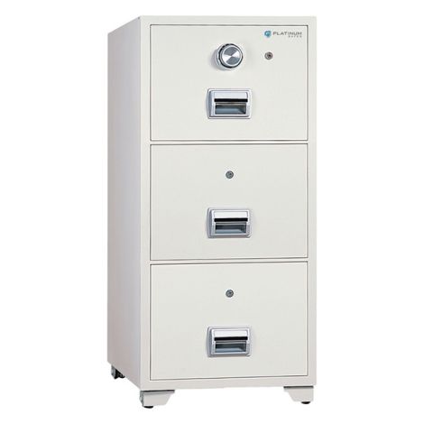 Platinum FG3 Fire Guard Filing Cabinet Safe with combination lock